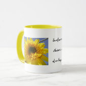 Sonnenblumen, die lächeln tasse (Vorderseite Links)