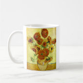Sonnenblumen, die Van Gogh malen Kaffeetasse (Links)