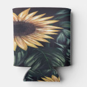 Sonnenblumen Dosenkühler (Rückseite)