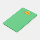 Sonnenblumen Drei Post-it Klebezettel (angewinkelt)