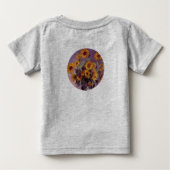 Sonnenblumen durch Claude Monet Baby T-shirt (Rückseite)