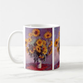 Sonnenblumen durch Claude Monet Kaffeetasse