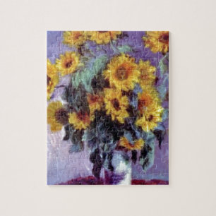 Sonnenblumen durch Claude Monet Puzzle