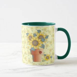 SONNENBLUMEN durch SHARON SHARPE Tasse
