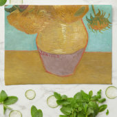 Sonnenblumen durch Van Gogh Handtuch (Gefaltet)