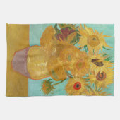Sonnenblumen durch Van Gogh Handtuch (Horizontal)