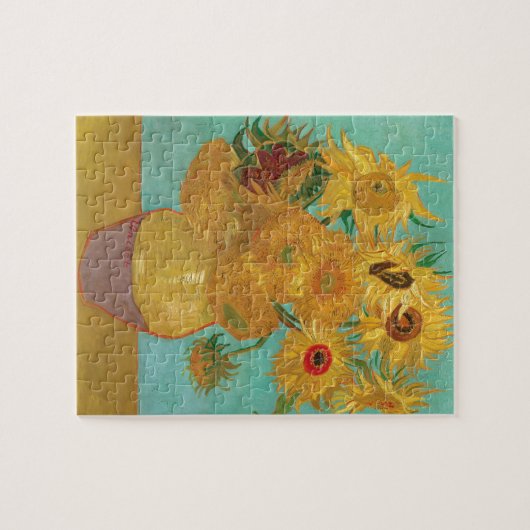 Sonnenblumen durch Van Gogh Puzzle (Horizontal)