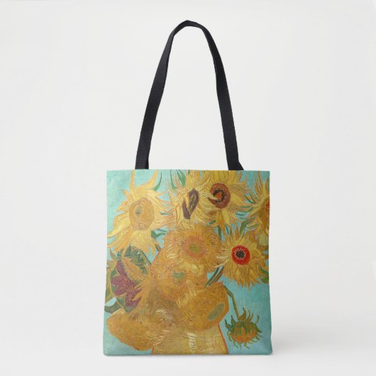 Sonnenblumen durch Van Gogh Tasche (Vorderseite)