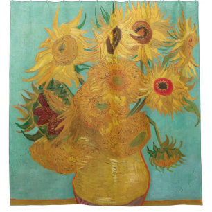 Sonnenblumen durch Vincent van Gogh Duschvorhang