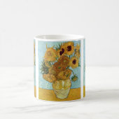 Sonnenblumen durch Vincent van Gogh Kaffeetasse (Mittel)