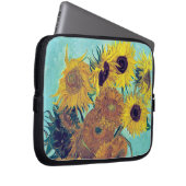 Sonnenblumen durch Vincent van Gogh Laptopschutzhülle (Vorne Rechts)