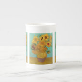 Sonnenblumen durch Vincent van Gogh Porzellantasse (Vorderseite)