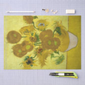 Sonnenblumen durch Vincent van Gogh Seidenpapier (Handwerk)