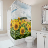 Sonnenblumen Duschvorhang (Beispiel)