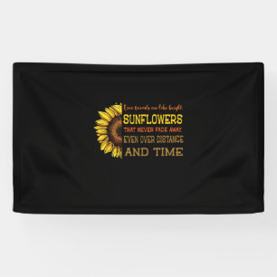 Sonnenblumen echte Freunde sind wie helle Sonnenbl Banner