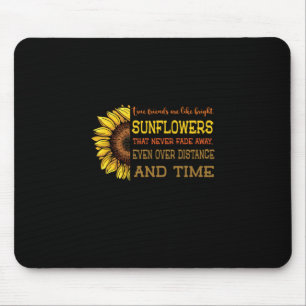 Sonnenblumen echte Freunde sind wie helle Sonnenbl Mousepad