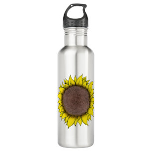 Sonnenblumen Edelstahlflasche
