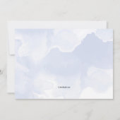 Sonnenblumen Einladung (Rückseite)