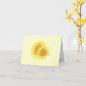 Sonnenblumen Elegance Karte (Gelbe Blume)