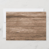 Sonnenblumen Elegantes Modernes Rustikales Foto Save The Date (Rückseite)