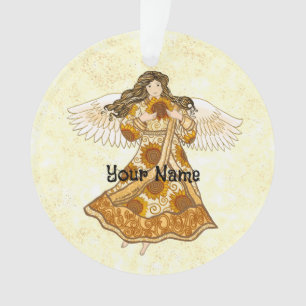 Sonnenblumen Engel  Ornament