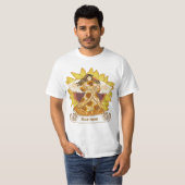 Sonnenblumen Engel T-Shirt (Vorne ganz)