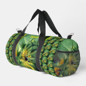 Sonnenblumen Entfalten Personalisiert Duffle Bag (Rechte Ecke)