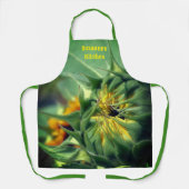 Sonnenblumen Entfalten Personalisiert Schürze (Vorderseite)