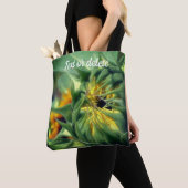 Sonnenblumen Entfalten Personalisiert Tasche (Von Nahem)