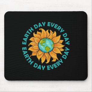 Sonnenblumen Erde Tag jeden Tag Planet Erde Sonnen Mousepad