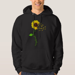 Sonnenblumen Ergotherapie Kostüm OT Therapeutin Hoodie
