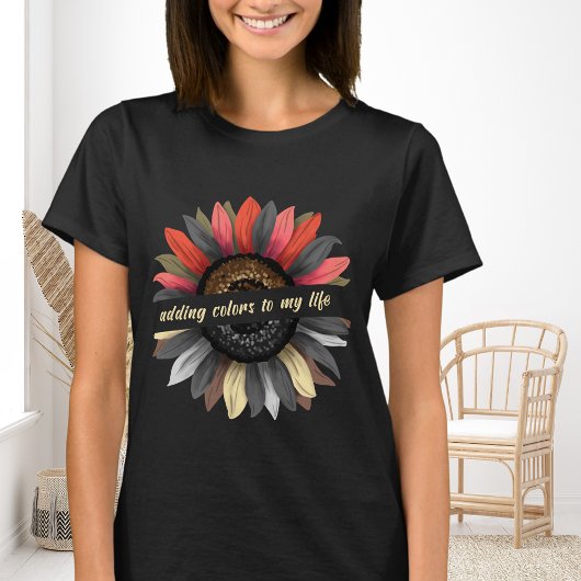 Sonnenblumen Erntedank Herbst Inspirationswomens T-Shirt
