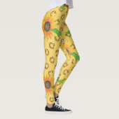 Sonnenblumen-Express Leggings (Rechts)