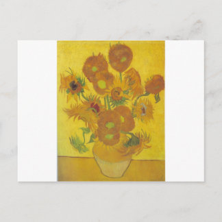 Sonnenblumen F. 458 ~ Van Gogh Postkarte
