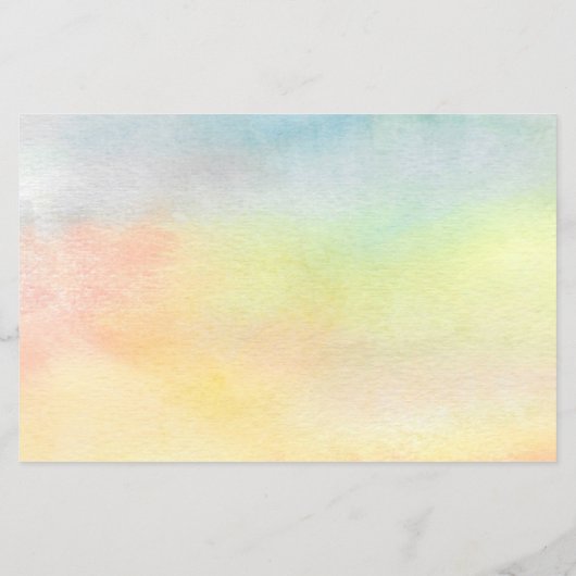 Sonnenblumen farbiges Aquarellpapier (Rückseite)