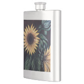 Sonnenblumen Flachmann (Links)