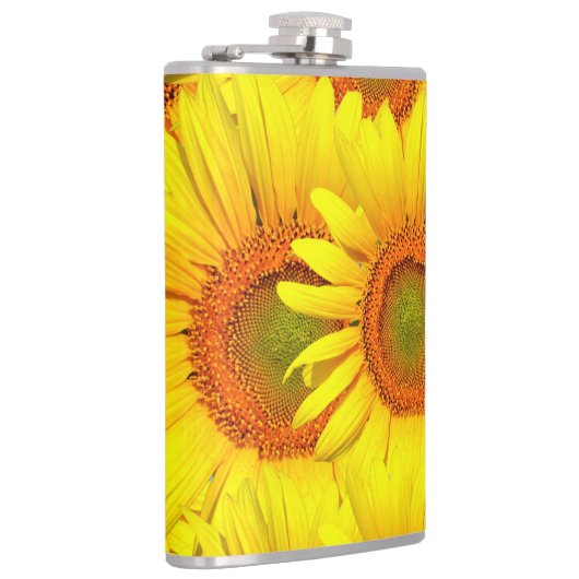 Sonnenblumen Flachmann (Rechts)