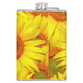 Sonnenblumen Flachmann (Rückseite)