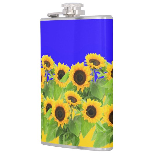 Sonnenblumen Flachmann (Links)