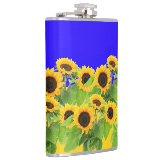 Sonnenblumen Flachmann (Rechts)