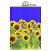 Sonnenblumen Flachmann (Rückseite)