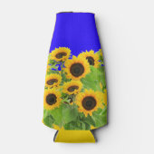 Sonnenblumen Flasche Cooler Flaschenkühler (Vorderseite)