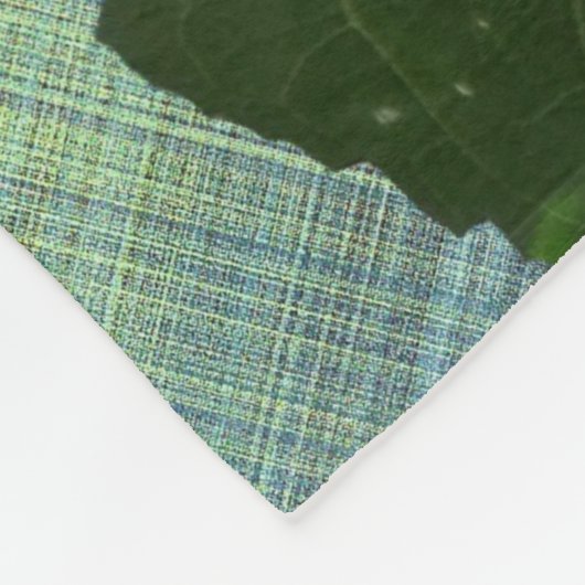 Sonnenblumen Fleecedecke (Ecke)