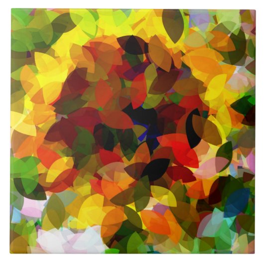 SONNENBLUMEN FLIESE (Vorderseite)