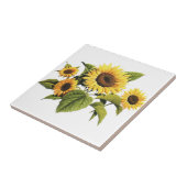 Sonnenblumen Fliese (Seite)