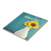 Sonnenblumen Fliese (Seite)