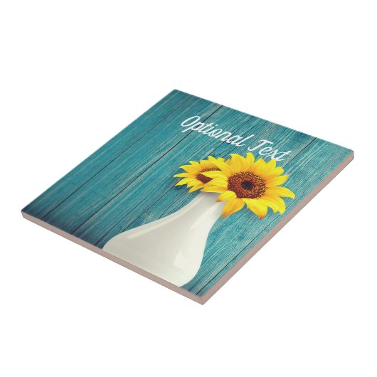 Sonnenblumen Fliese (Seite)