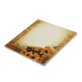 Sonnenblumen Fliese (Seite)