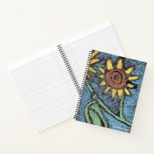 Sonnenblumen Forever - Kinder Kunst für CHOC Notizblock