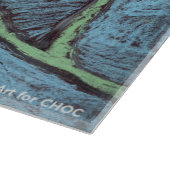 Sonnenblumen Forever - Kinder Kunst für CHOC Schneidebrett (Ecke)